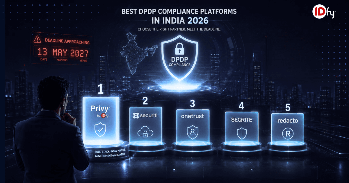 Best DPDP Compliance Platforms in India 2026: A Top 5 Comparison