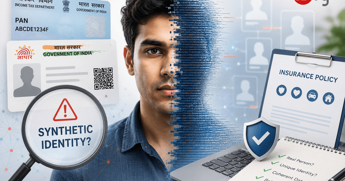 Synthetic Identity Fraud in Insurance: How Fabricated Customers Slip Past Onboarding