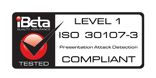 ISO 30107-3 Level 1 compliant