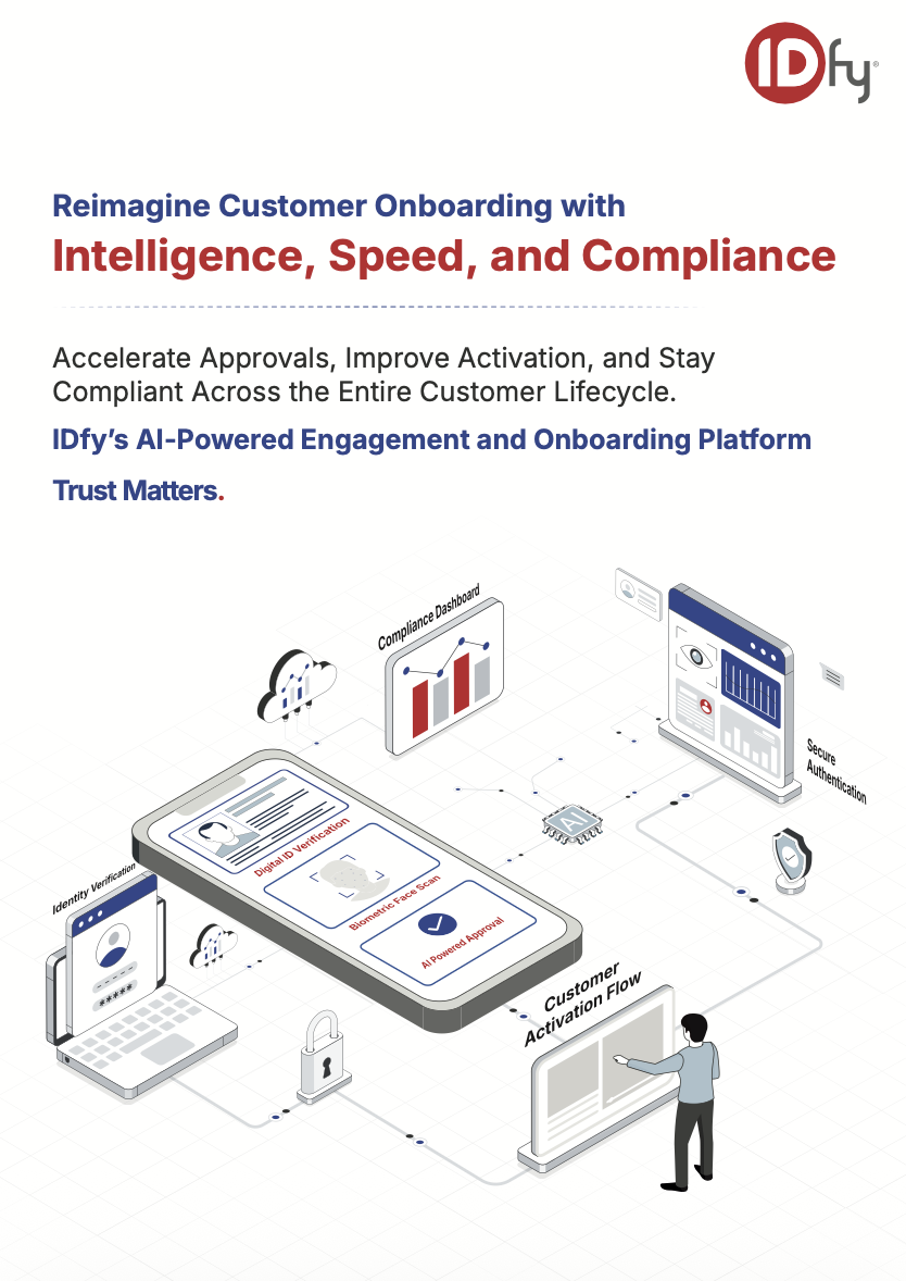 Reimagine Customer Onboarding with Intelligence, Speed, and Compliance — IDfy's AI-powered engagement and onboarding platform